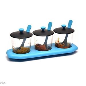 latest Kitchen Storage Pickle Container With 3 Pieces Of Jar