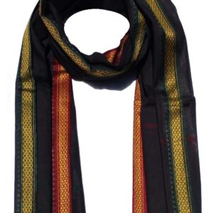 black cotton towel