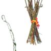 Li6 ®™ Chirchiri Ki Lakdi - 20 Pcs & Size 9 Inch - Dry Chirchita Wood for Havan Kund - Lathjira Ka Sukhi Lakdi Puja Ke Liye - Image 2
