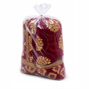 99PM 24x36 inch transparent LDPE large jumbo plastic pouch bags pack of 12 pieces
